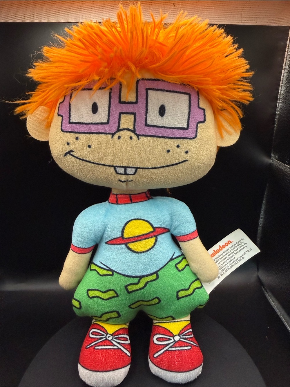 Nickelodeon Rugrats Chuckie Finster Plush Toy 90’s Cartoon